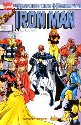 couverture, jaquette Iron Man 14 Kiosque mensuel V2 (1999 - 2000) (Panini Comics) Comics