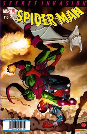 couverture, jaquette Spider-Man 115  - New Secret InvasionKiosque V2 (2000 - 2012) (Panini Comics) Comics