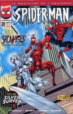 couverture, jaquette Spider-Man 28 Kiosque V1 (1997 - 2000) (Marvel France) Comics