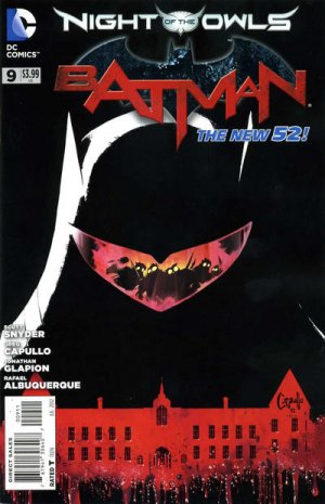 couverture, jaquette Batman 9  - 9 - cover #1Issues V2 (2011 - 2016) - The New 52 (DC Comics) Comics