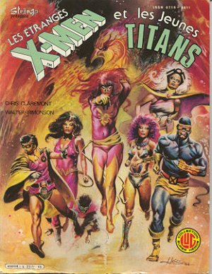 couverture, jaquette Les Etranges X-Men 5  - Les Jeunes TitansKiosque (1983 - 1989) (Lug) Comics