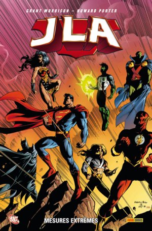 couverture, jaquette JLA - Nouvel ordre mondial 3  - Mesures extrêmesIntégrale (Panini Comics) Comics