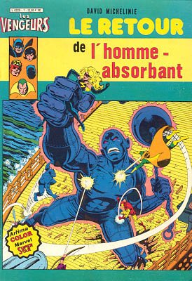 couverture, jaquette Avengers 7  - Le retour de l'Homme-AbsorbantKiosque (1980 - 1984) (Artima) Comics