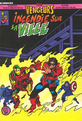 couverture, jaquette Avengers 14  - Incendie sur la villeKiosque (1980 - 1984) (Artima) Comics