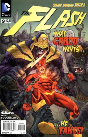 couverture, jaquette Flash 9  - 9 - cover #1Issues V4 (2011 - 2016) - The New 52 (DC Comics) Comics