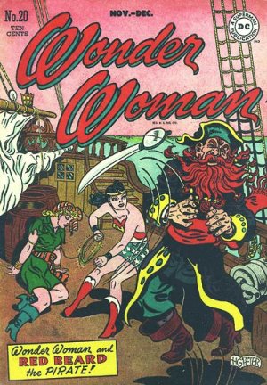 Wonder Woman 20 - Wonder Woman and  Red Beard the Pirate 