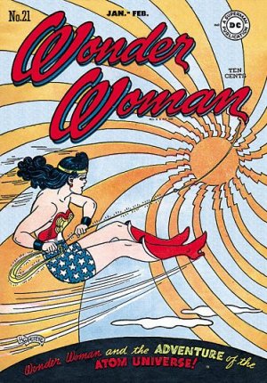 couverture, jaquette Wonder Woman 21  - Wonder Woman and the Adventure of the Atom Universe !Issues V1 (1942 - 1986) (DC Comics) Comics