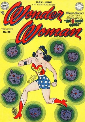 couverture, jaquette Wonder Woman 35  - The 9 Lives ClubIssues V1 (1942 - 1986) (DC Comics) Comics
