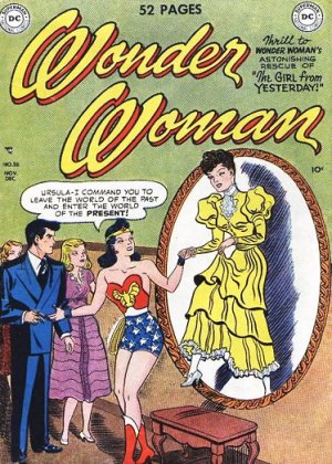 couverture, jaquette Wonder Woman 38  - The Girl From YesterdayIssues V1 (1942 - 1986) (DC Comics) Comics