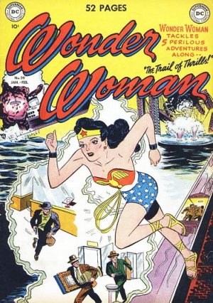 couverture, jaquette Wonder Woman 39  - The Trail of ThrillsIssues V1 (1942 - 1986) (DC Comics) Comics
