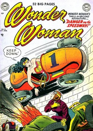 Wonder Woman 42 - Danger on the Speedway !