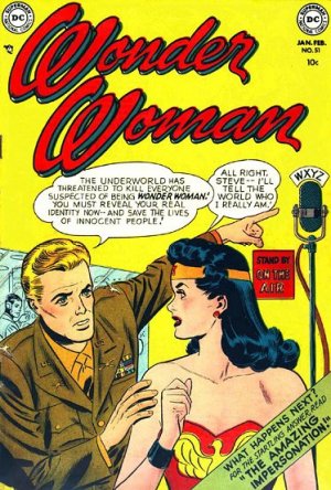 couverture, jaquette Wonder Woman 51  - The amazing impersonationIssues V1 (1942 - 1986) (DC Comics) Comics