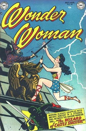 couverture, jaquette Wonder Woman 54  - The wizard of castle sinisterIssues V1 (1942 - 1986) (DC Comics) Comics