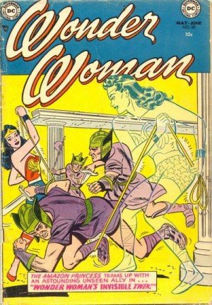 couverture, jaquette Wonder Woman 59  - Wonder Woman's invisible twinIssues V1 (1942 - 1986) (DC Comics) Comics