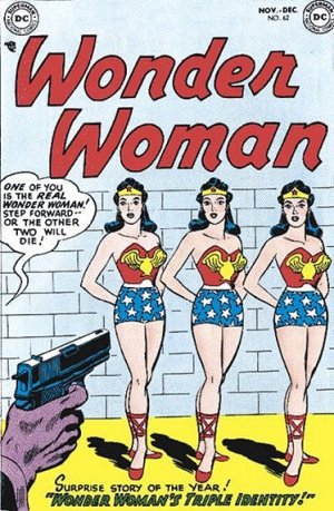 couverture, jaquette Wonder Woman 62  - Wonder Woman's Triple Identity!Issues V1 (1942 - 1986) (DC Comics) Comics