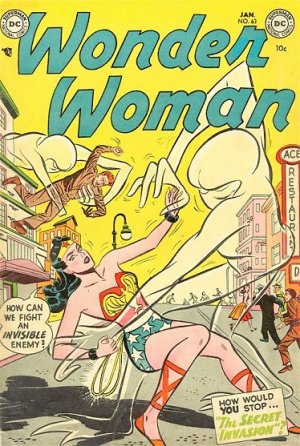couverture, jaquette Wonder Woman 63  - The Secret InvasionIssues V1 (1942 - 1986) (DC Comics) Comics