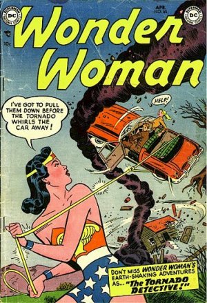couverture, jaquette Wonder Woman 65  - The Tornado Detective!Issues V1 (1942 - 1986) (DC Comics) Comics