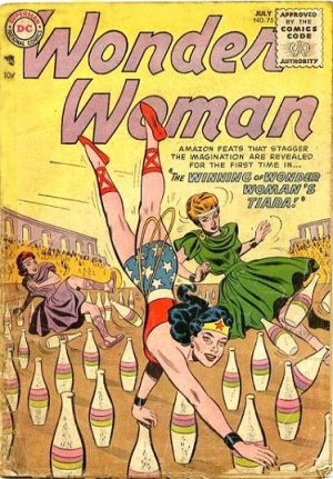 couverture, jaquette Wonder Woman 75  - The Winning of Wonder Woman's TiaraIssues V1 (1942 - 1986) (DC Comics) Comics