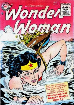 Wonder Woman 77 - The Island That Wonder Woman Built!