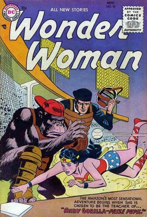 couverture, jaquette Wonder Woman 78  - Andy Gorilla - Prize Pupil!Issues V1 (1942 - 1986) (DC Comics) Comics