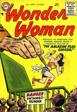 couverture, jaquette Wonder Woman 79  - The Amazon Flea Circus!Issues V1 (1942 - 1986) (DC Comics) Comics