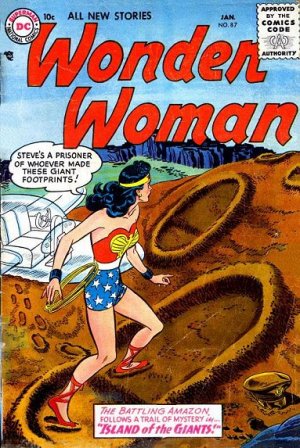 couverture, jaquette Wonder Woman 87  - Island of the GiantsIssues V1 (1942 - 1986) (DC Comics) Comics