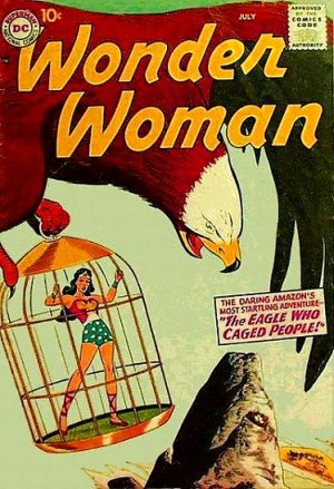 couverture, jaquette Wonder Woman 91  - The Eagle Who Caged PeopleIssues V1 (1942 - 1986) (DC Comics) Comics