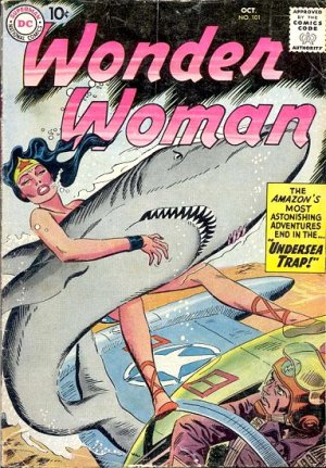 couverture, jaquette Wonder Woman 101  - Undersea Trap !Issues V1 (1942 - 1986) (DC Comics) Comics