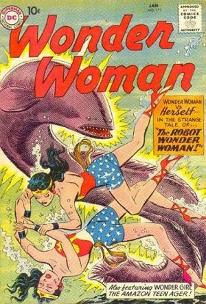 couverture, jaquette Wonder Woman 111  - The Robot Wonder WomanIssues V1 (1942 - 1986) (DC Comics) Comics