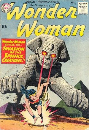 Wonder Woman 113 - The Invasion of the Sphinx Creatures