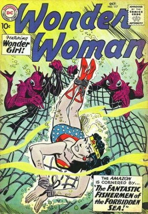 couverture, jaquette Wonder Woman 117  - Fantastic Fishermen of the Forbidden SeaIssues V1 (1942 - 1986) (DC Comics) Comics