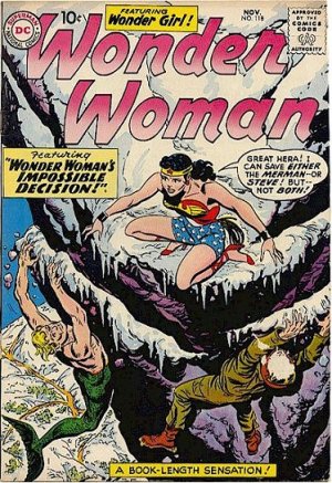 couverture, jaquette Wonder Woman 118  - Wonder Woman's Impossible DecisionIssues V1 (1942 - 1986) (DC Comics) Comics