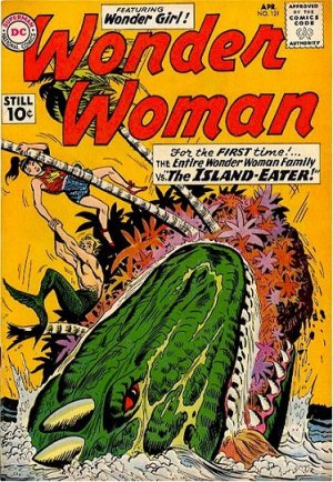 couverture, jaquette Wonder Woman 121  - The Island EaterIssues V1 (1942 - 1986) (DC Comics) Comics