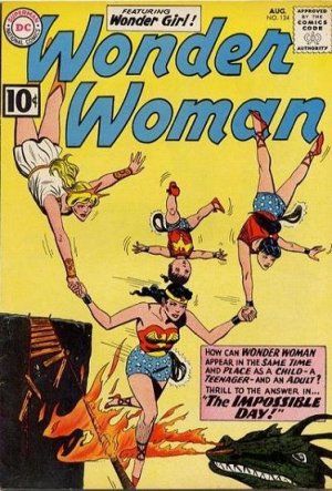 couverture, jaquette Wonder Woman 124  - The Impossible DayIssues V1 (1942 - 1986) (DC Comics) Comics