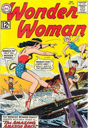 couverture, jaquette Wonder Woman 133  - The Amazing Amazon RaceIssues V1 (1942 - 1986) (DC Comics) Comics
