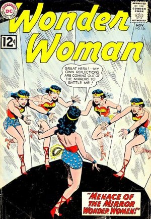 couverture, jaquette Wonder Woman 134  - Menace of the Mirror-Wonder WomanIssues V1 (1942 - 1986) (DC Comics) Comics