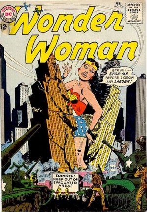 couverture, jaquette Wonder Woman 136  - Wonder Woman--World's Mightiest MenaceIssues V1 (1942 - 1986) (DC Comics) Comics