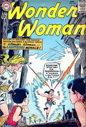 couverture, jaquette Wonder Woman 140  - The Human LightninIssues V1 (1942 - 1986) (DC Comics) Comics