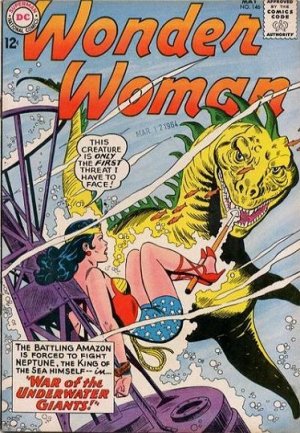 couverture, jaquette Wonder Woman 146  - War of the Underwater GiantsIssues V1 (1942 - 1986) (DC Comics) Comics