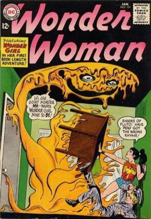 Wonder Woman 151 - Wonder Girl vs the Teenage Monster 
