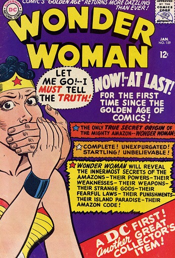 couverture, jaquette Wonder Woman 159  - 159Issues V1 (1942 - 1986) (DC Comics) Comics