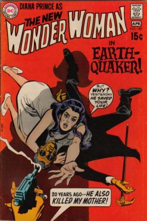 couverture, jaquette Wonder Woman 187  - Earth-Quaker! Issues V1 (1942 - 1986) (DC Comics) Comics