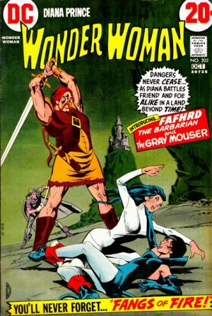 couverture, jaquette Wonder Woman 202  - Fangs of Fire!Issues V1 (1942 - 1986) (DC Comics) Comics