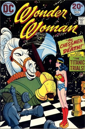 couverture, jaquette Wonder Woman 208  - The Chessmen of DeathIssues V1 (1942 - 1986) (DC Comics) Comics