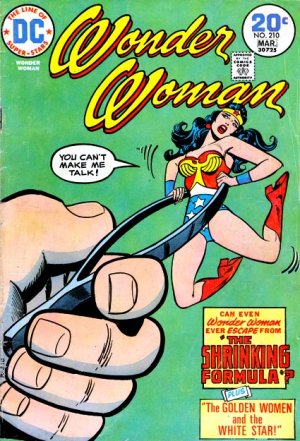 couverture, jaquette Wonder Woman 210  - The Shrinking FormulaIssues V1 (1942 - 1986) (DC Comics) Comics