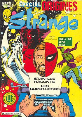 couverture, jaquette Strange Special Origines 151 Kiosque (1981 - 1988) (Lug) Comics