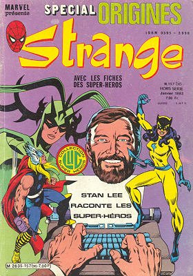 couverture, jaquette Strange Special Origines 157 Kiosque (1981 - 1988) (Lug) Comics