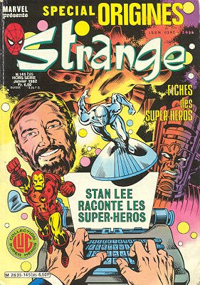 couverture, jaquette Strange Special Origines 145 Kiosque (1981 - 1988) (Lug) Comics