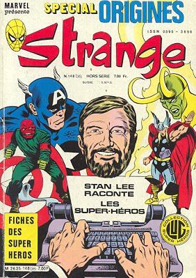 couverture, jaquette Strange Special Origines 148 Kiosque (1981 - 1988) (Lug) Comics