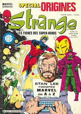 couverture, jaquette Strange Special Origines 181 Kiosque (1981 - 1988) (Lug) Comics